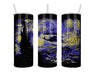 Starry Delorean Double Insulated Stainless Steel Tumbler