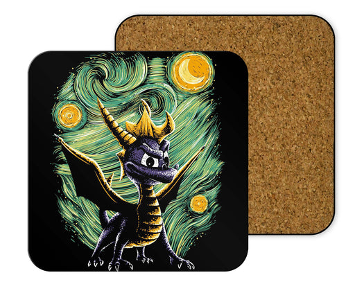 Starry Dragon Coasters
