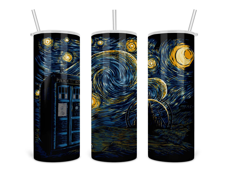 Starry Gallifrey Double Insulated Stainless Steel Tumbler