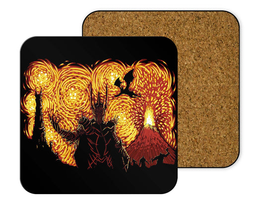 Starry Middle Earth Coasters