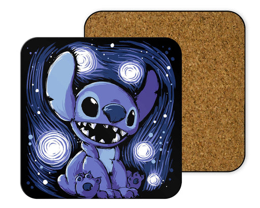 Starry Stitch Coasters