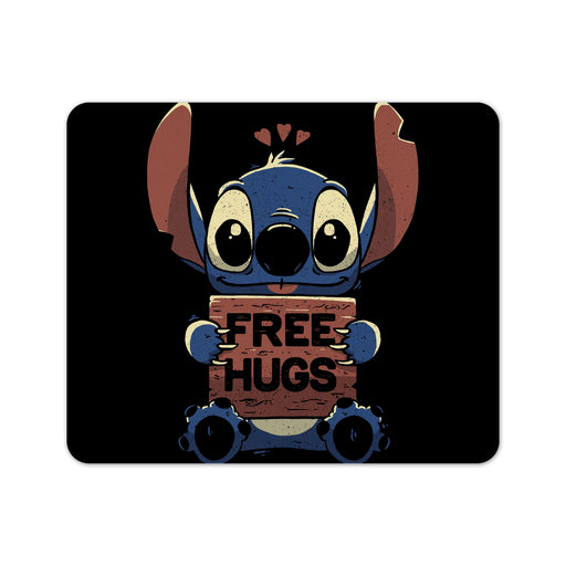 Stitch Free Hugs Mouse Pad