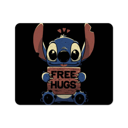 Stitch Free Hugs Mouse Pad