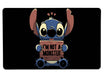 Stitch Not A Monster Large Mouse Pad
