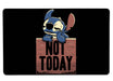 Stitch Not Today Large Mouse Pad