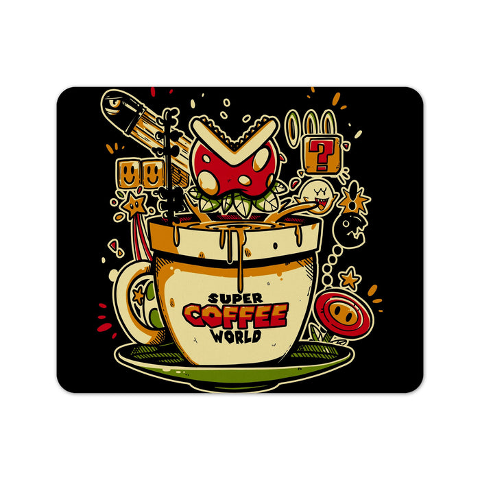 Super Coffee World Mouse Pad
