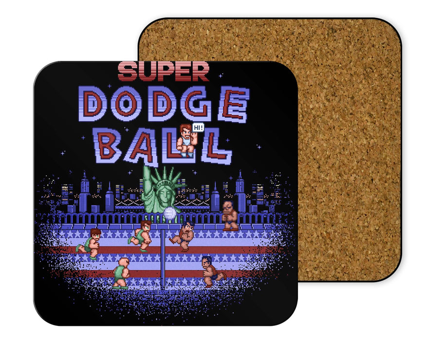 Super Dodge Ball Coasters