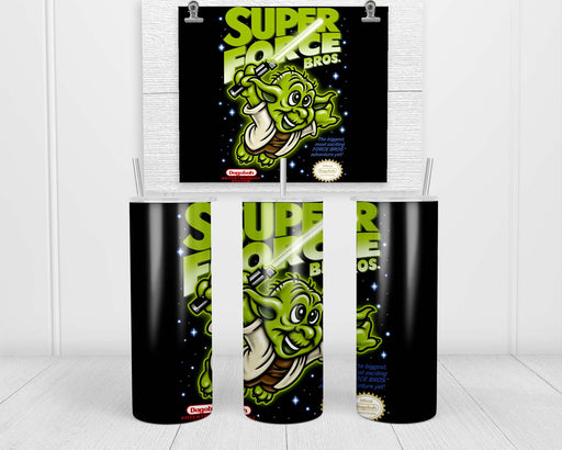 Super Force Bros Yoda Double Insulated Stainless Steel Tumbler
