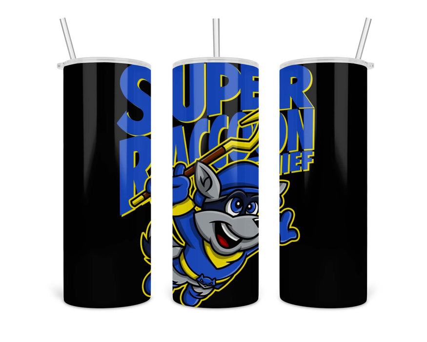 Super Racoon Thief Double Insulated Stainless Steel Tumbler
