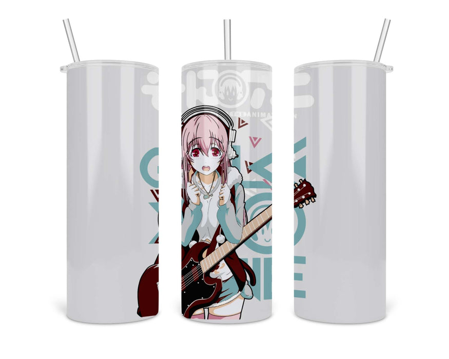 Super Sonico Double Insulated Stainless Steel Tumbler