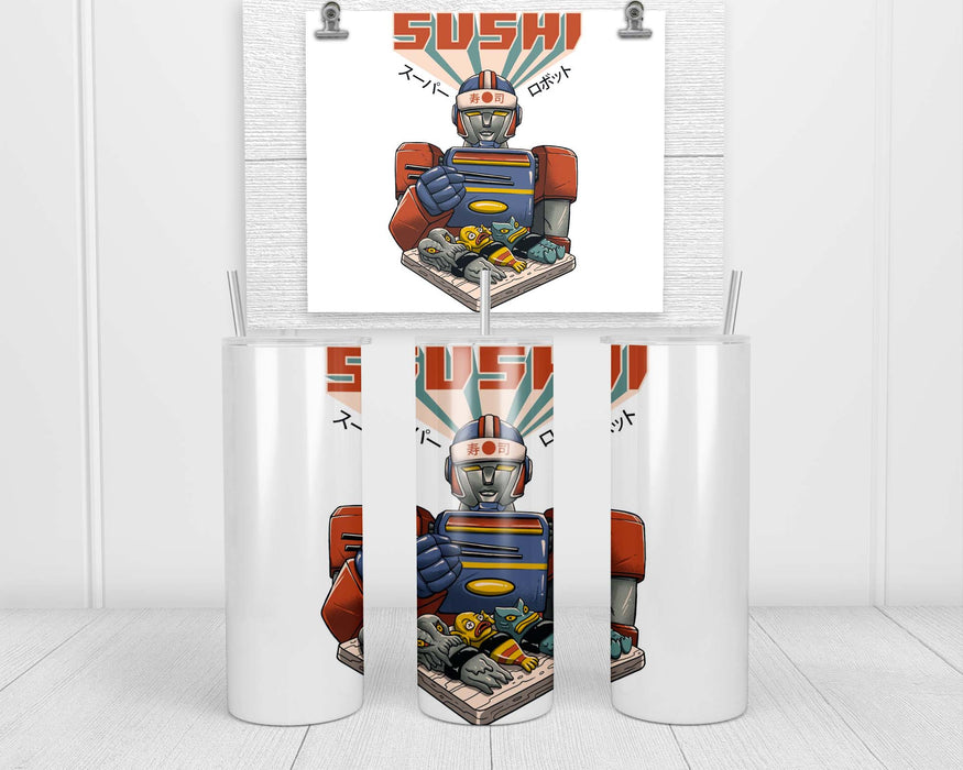 Super Sushi Robot Double Insulated Stainless Steel Tumbler