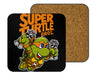 Super Turtle Bros Mikey Coasters