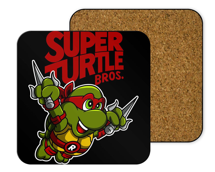 Super Turtle Bros Raph Coasters