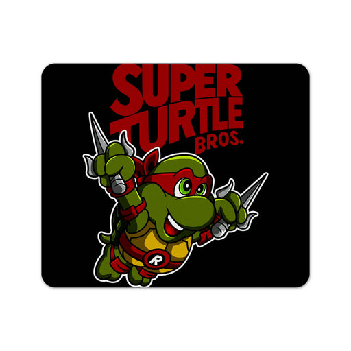 Super Turtle Bros Raph Mouse Pad