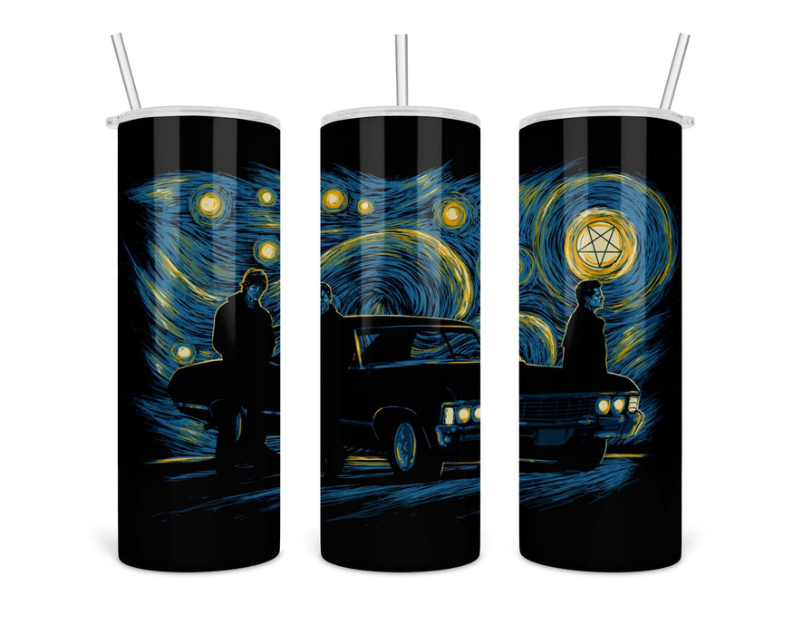 Supernatural Night Double Insulated Stainless Steel Tumbler