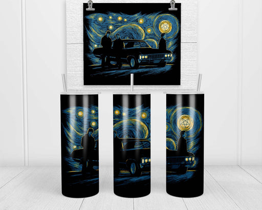 Supernatural Night Double Insulated Stainless Steel Tumbler