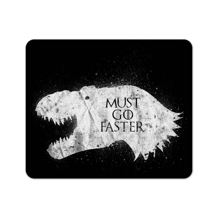 T Rex Is Coming Mouse Pad