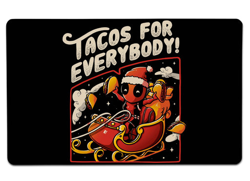 Tacos For Everybody Large Mouse Pad