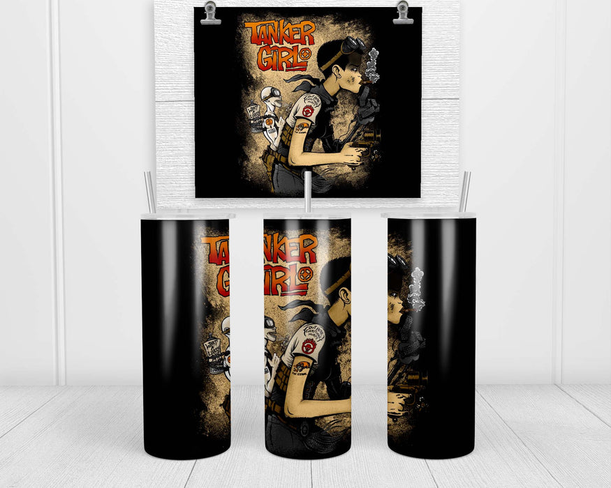 Tanker Girl Double Insulated Stainless Steel Tumbler