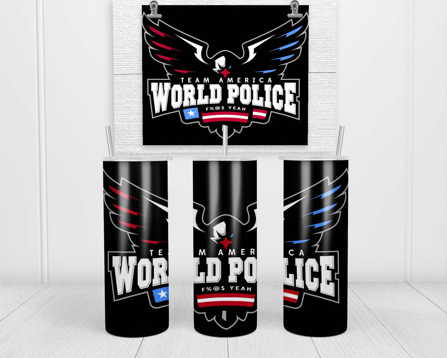 Team America Safe Double Insulated Stainless Steel Tumbler