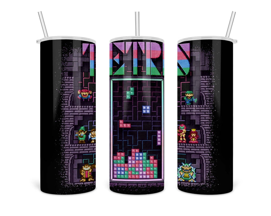 Tetris Double Insulated Stainless Steel Tumbler
