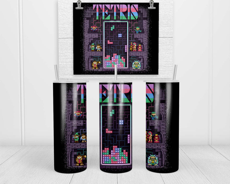 Tetris Double Insulated Stainless Steel Tumbler