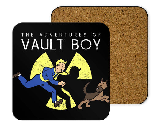 The Adventures Of Vault Boy Coasters