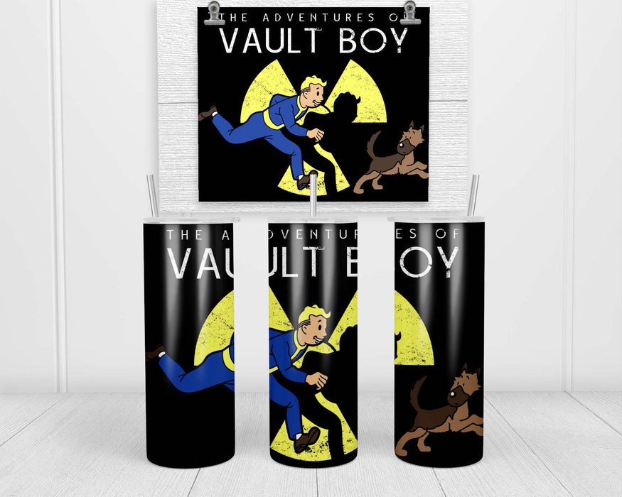 The Adventures Of Vault Boy Double Insulated Stainless Steel Tumbler