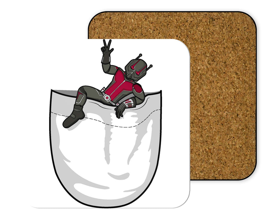 The Ant In Your Pocket Coasters