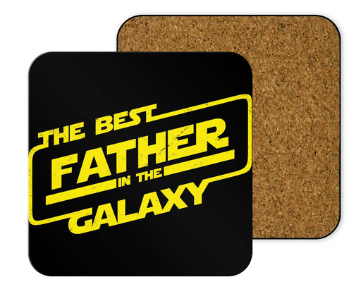 The Best Father In Galaxy Coasters