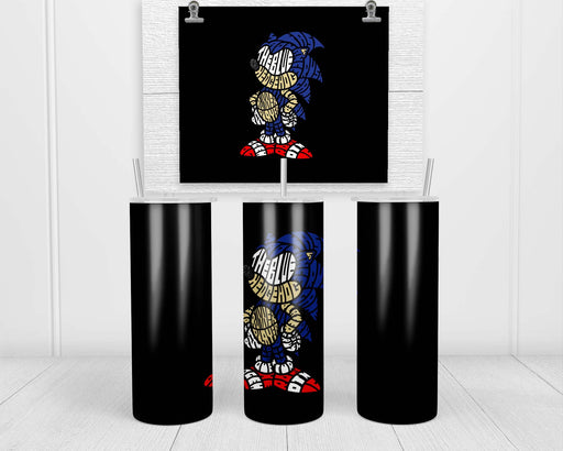 The Blue Hedgehog Double Insulated Stainless Steel Tumbler