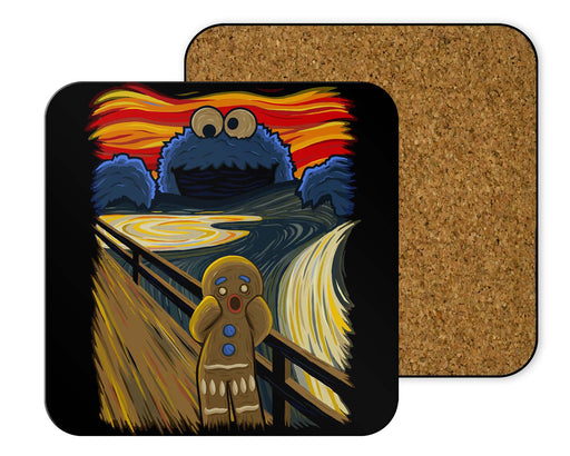 The Cookie Muncher Coasters