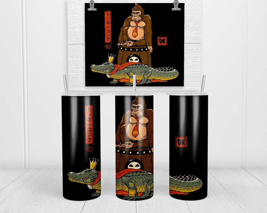 The Crocodile And Gorilla Double Insulated Stainless Steel Tumbler