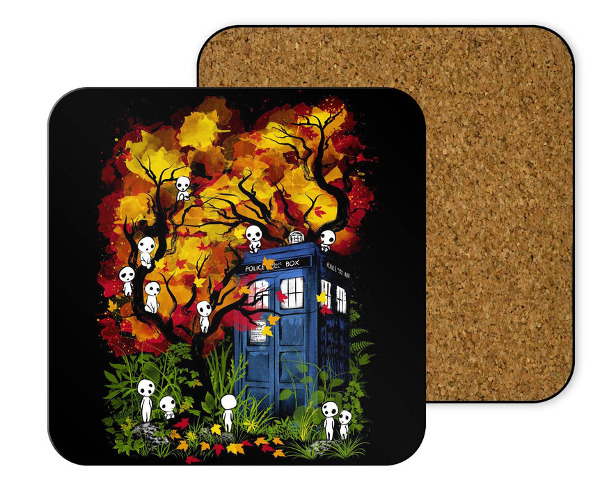 The Doctor In Forest Coasters