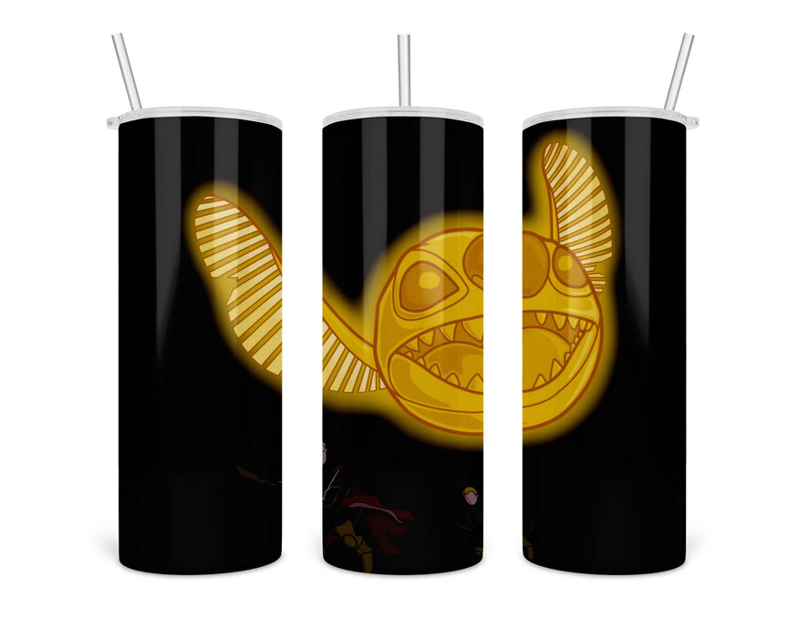 The Golden Stitch Double Insulated Stainless Steel Tumbler