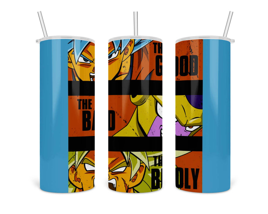 The Good Bad And Broly Double Insulated Stainless Steel Tumbler
