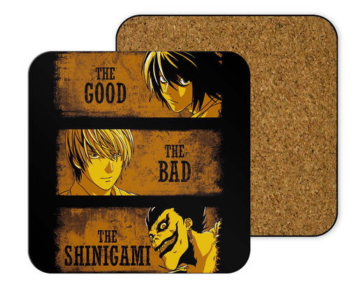 The Good Bad And Shinigami Coasters
