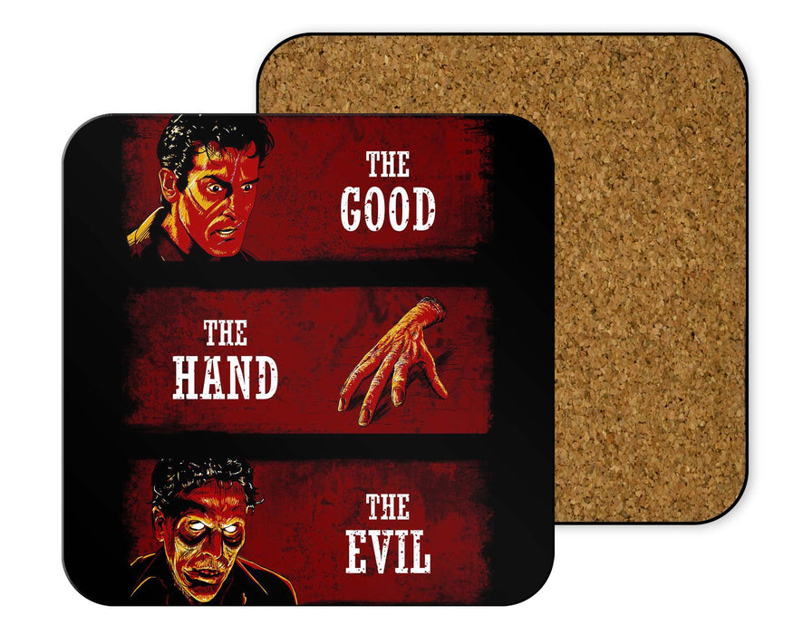 The Good Hand And Evil Coasters