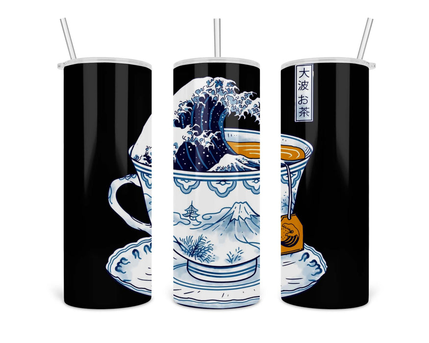 The Great Kanagawa Tee Double Insulated Stainless Steel Tumbler