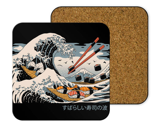 The Great Sushi Wave Coasters