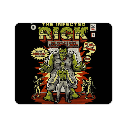 The Infected Rick Mouse Pad