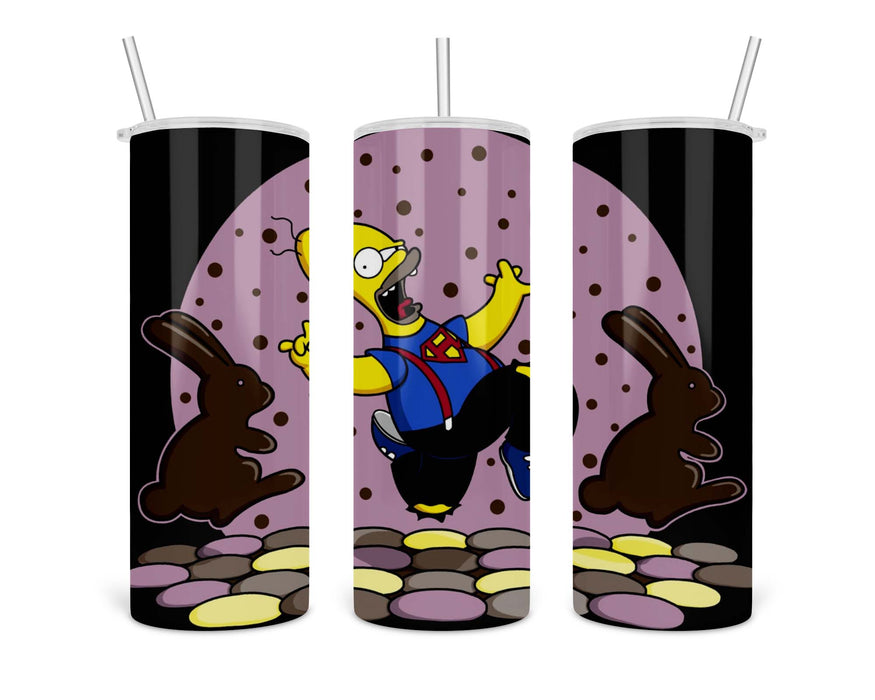 The Land Of Chocolate Double Insulated Stainless Steel Tumbler