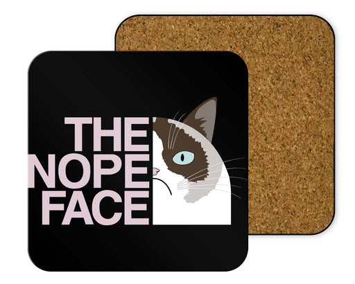 The Nope Face Coasters