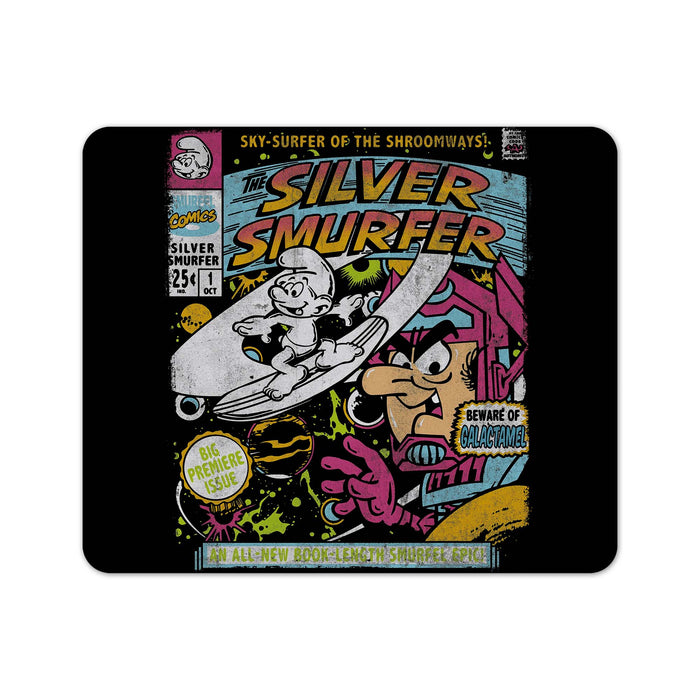 The Silver Smurfer Mouse Pad