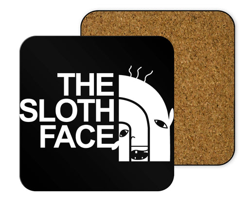 The Sloth Face Coasters