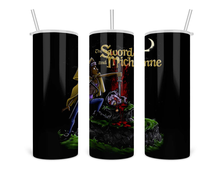 The Sword And Michonne 2 Double Insulated Stainless Steel Tumbler