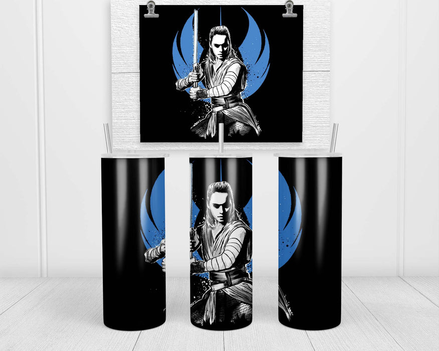 The Way Of Jedi Balck Double Insulated Stainless Steel Tumbler