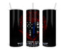 Thin Blue Line In My Heart Double Insulated Stainless Steel Tumbler