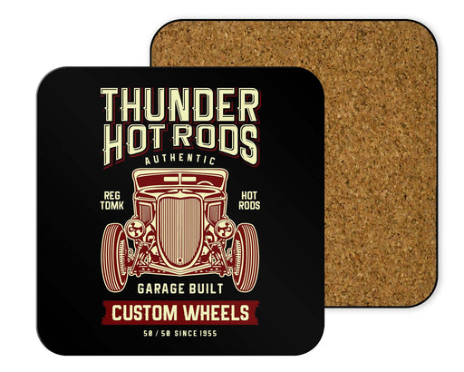 Thunder Hot Rods Coasters