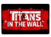 Titans In The Wall Large Mouse Pad